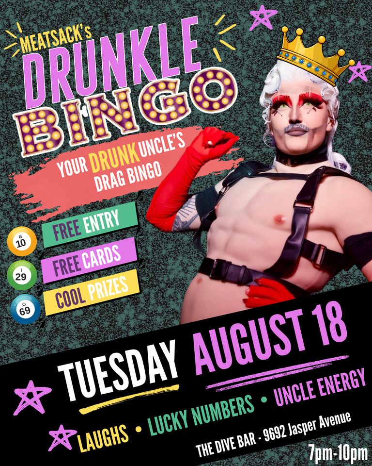 MEATSACK’S DRUNKLE BINGO poster
