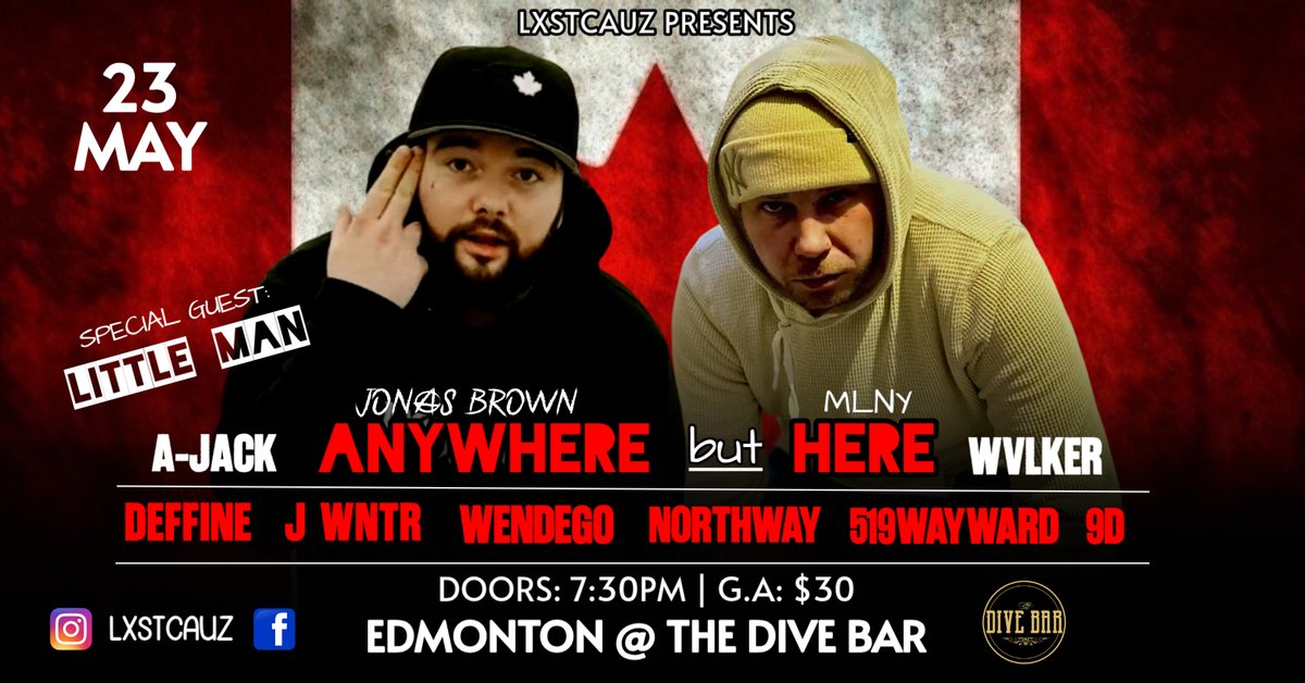 LxstCauz Presents: Anywhere But Here poster