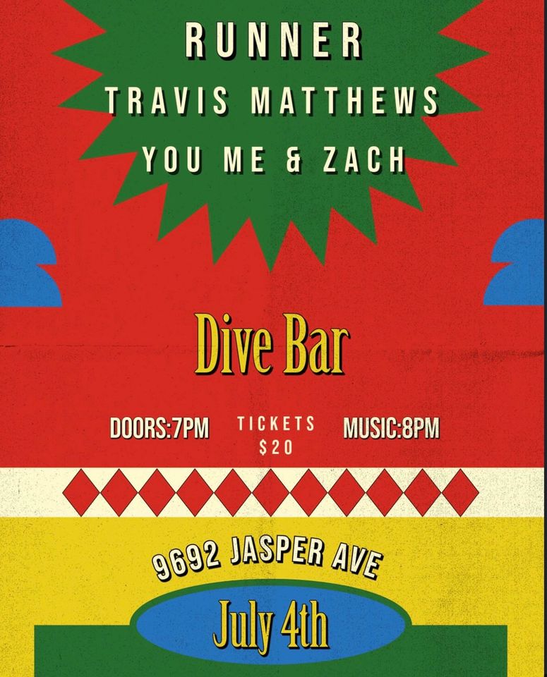 runner, Travis Matthews, You Me & Zach poster