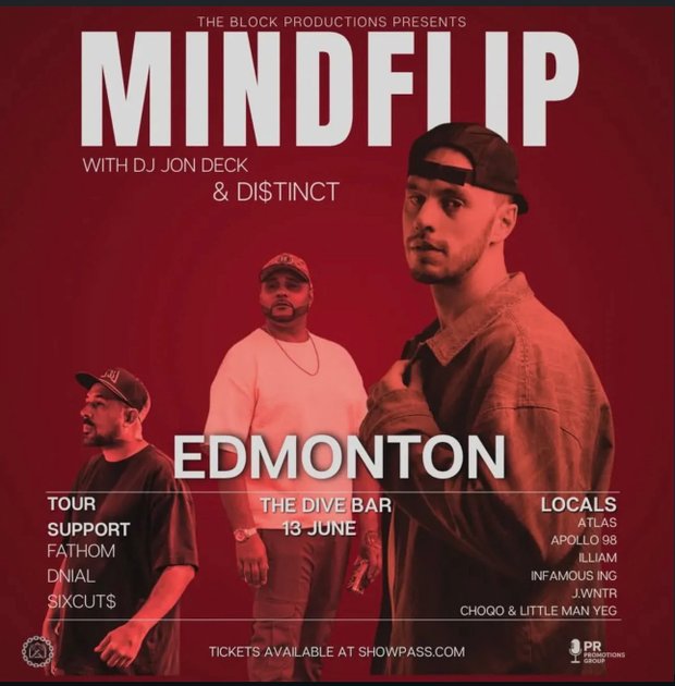 MINDFLIP & guests poster