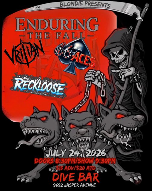 Enduring The Fall, 66Aces, VRiliAN, & Reckloose poster