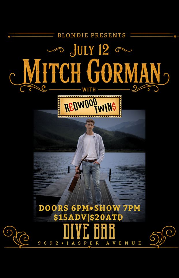 MITCH GORMAN W/ REDWOOD TWINS poster