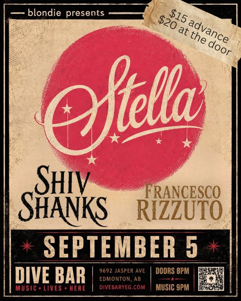 Stella Johnson w/ Shiv Shanks & Francesco Rizzuto poster