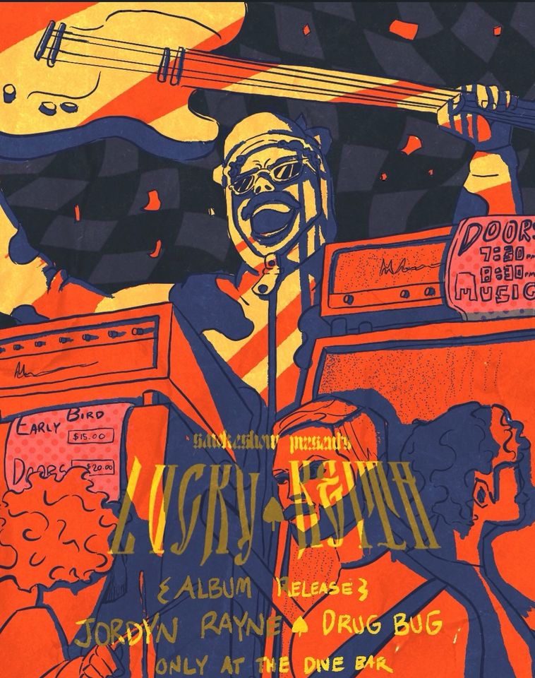 Lucky Keith Album Release w/ Jordyn Rayne & Drug Bug poster