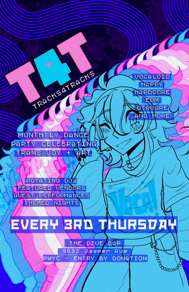 TRACKS FOR TRACKS [T4T]: PRESENTED BY VOCA RAVE COLLECTIVE poster