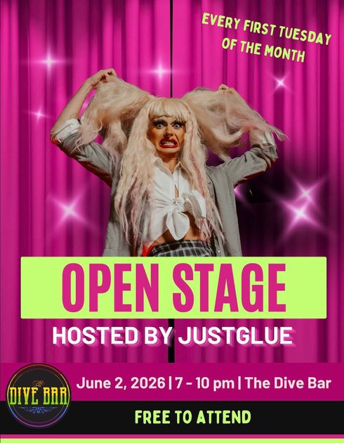 Drag Open Stage poster