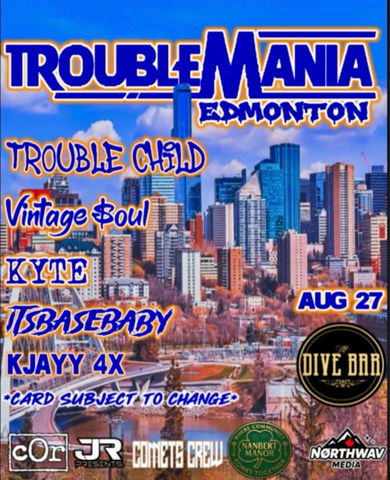 TROUBLEMANIA poster