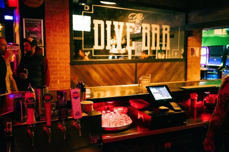 The Dive Bar atmosphere