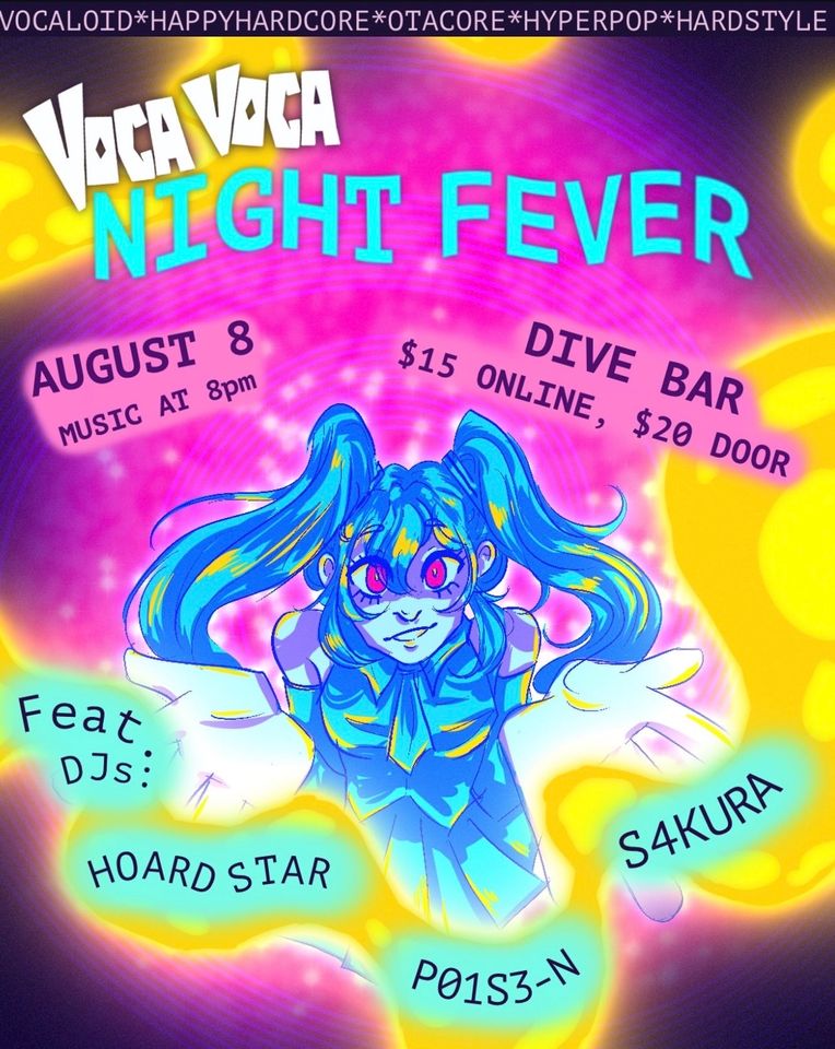 Voca Voca Night Fever poster